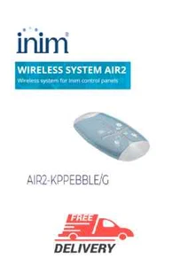 Llave inalámbrica con diseño moderno y 4 botones programables AIR2-KPPEBBLE/G INIM - Imagen 1 de 1