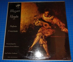 Jorg Faerber MOZART/HAYDN Sinfonia Concertante - Vox PL 14.180 SEALED - Bild 1 von 2