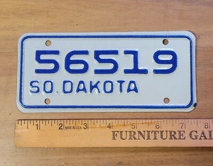 Oldtimer 1980er South Dakota Motorrad Nummernschild Anhänger # 56519 - Bild 1 von 2
