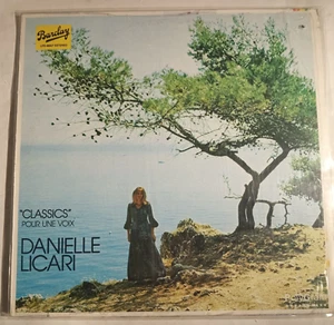 DANIELLE LICARI -CLASSICS" POUR UNE VOIX- 1983 MEXICAN LP TRANSLUCENT, CLASSICAL - Picture 1 of 5