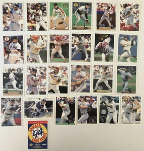 Set of 25 Fleer Baseball Card Series 1994 Sunoco Collector's Edition Complete - Picture 1 of 8
