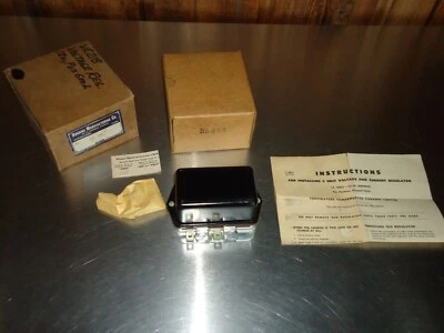 New NORS Voltage Regulator Mopar VR-58 1953 1954 1955 Chrysler Imperial - Image 1 of 4