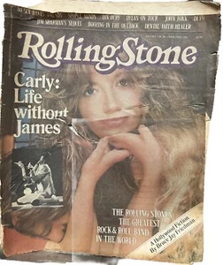 Rolling Stone Australia No. 348 Dec 1981 Carly Simon, Rolling Stones, Bob Dylan - Picture 1 of 7