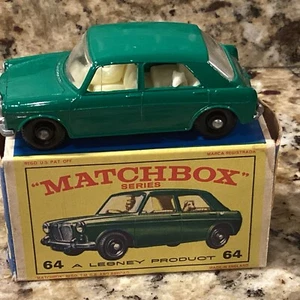 Vtg Lesney Matchbox No.64 M.G. 1100 W/ Original Box. Mint Condition. England  - Picture 1 of 12