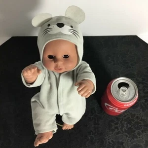 Muñeca Citoy Baby 10" 2000 cabeza de vinilo costuras corporales de plástico ln ojos marrones BP050 T10 - Imagen 1 de 14