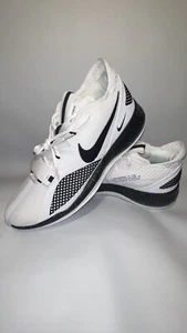 Nike Air Force Max Low Basketball Shoes CN9515-103 White/Black US Size 17 - Picture 1 of 20
