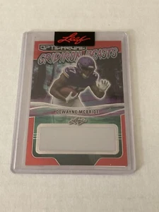 DEWAYNE McBRIDE 1ST 2023 LEAF ECLECTIC FOOTBALL GRIDIRON1/1 PRE-PRODUCTION PROOF - Bild 1 von 2