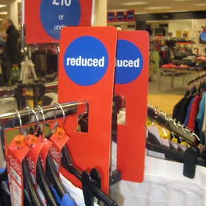 Display Clothes Rail Hangers SALE CLEARANCE REDUCTIONS 50% OFF 70% OFF - Picture 1 of 17