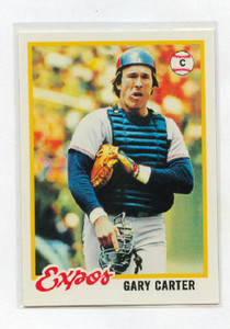 2011 TOPPS 60 YEARS OF TOPPS # 60YOT-86   GARY CARTER ,EXPOS - 1978