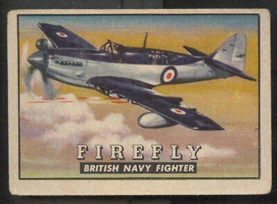 1952 Topps Wings #35 Firefly British Navy Fighter - Image 1 of 2
