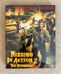 Missing in Action 2: The Beginning Blu-ray w/ Slipcover Chuck Norris 80s Action - Imagen 1 de 15