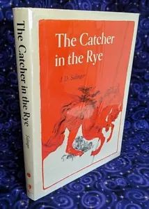 The Catcher in the Rye by J.D Salinger, large type edition, 1951 hardcover & DJ - Picture 1 of 15