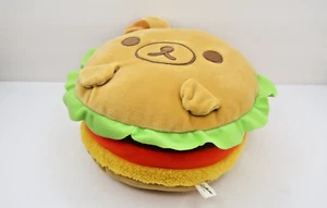 Official Rilakkuma Mochi Mochi Hamburger Cushion Plush San-X - Bild 1 von 5