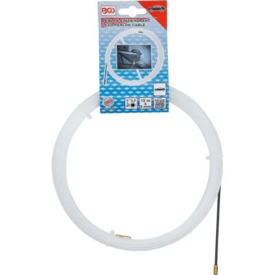 Einziehdraht Kabel Einziehband Einziehspirale Perlondraht 15 m x 3 mm - Bild 1 von 3