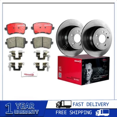 Pastilhas de freio rotores de freio para Audi S4 2011 2010 - Imagem 1 de 4