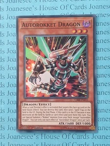 CIBR-EN010 Autorokket Drache super seltene Yu-Gi-Oh Karte 1. Auflage Neu - Bild 1 von 4