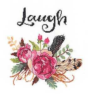 Kreuzstich Set ~ Janlynn Aquarell Blumen Lachen #182-0408 - Bild 1 von 1