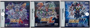 Super Robot Wars K & L & W Set Lot 3 Nintendo DS BANPRESTO  JP Ver. - Picture 1 of 7