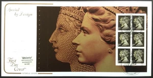 GB Cotswold 2000 Special by Design Prestige Booklet Pane 4 on First Day Cover - Picture 1 of 2