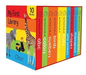 My First Library Box Set of 10 Board Books for Kids | Early Learning Gift - Picture 1 of 11