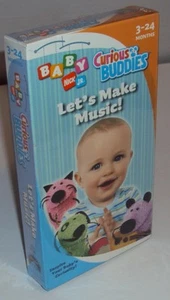 Nick Baby Jr. Curious Buddies Let's Make Music VHS Video Ages 3-24 Months 2005 - Picture 1 of 6