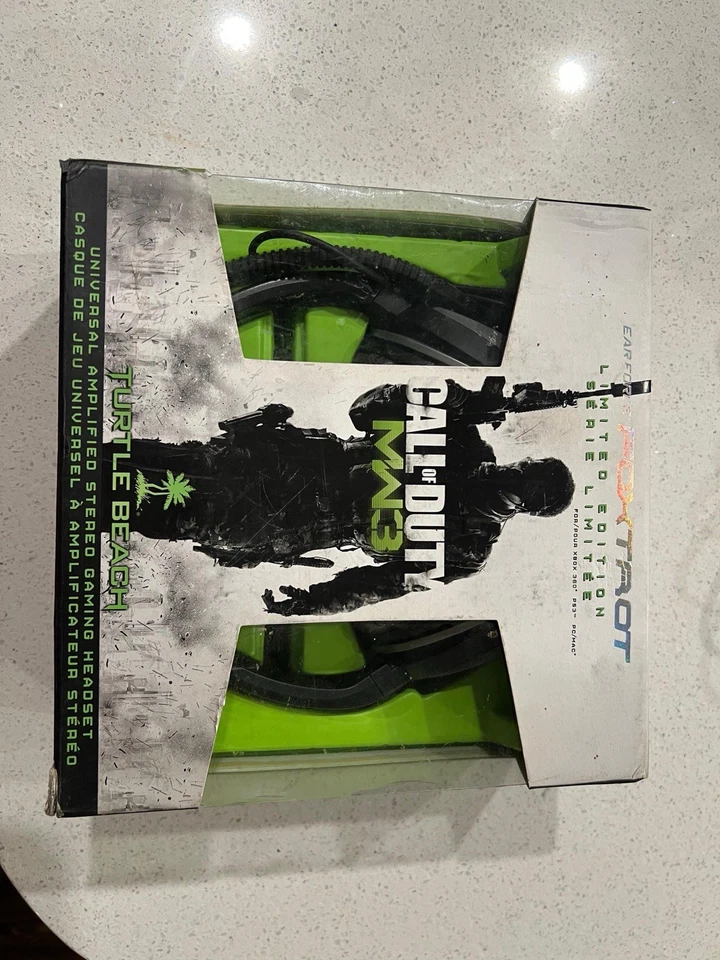 Turtle Beach Call of Duty: MW3 Ear Force Charlie Gaming Headset In Original Box - Image 1 of 4