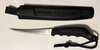Cuchillo para filete KERSHAW CLEARWATER 1237TF mango de agarre con lazo para cinturón funda de plástico Foto 1 de 3