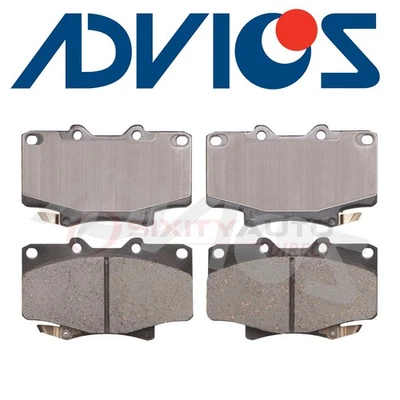 ADVICS Front Disc Brake Pad Set for 1991-1997 Toyota Land Cruiser  - Braking qm Foto 1 de 4
