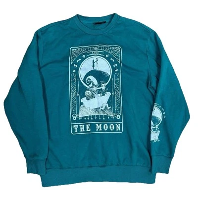 Disney The Nightmare Before Christmas The Moon Crewneck Sweater Size M - Image 1 of 4