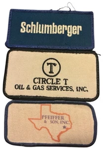 Schlumberger & Oil and Gas de colección. Parches - Imagen 1 de 4