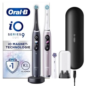Oral-B iO Series 9 Duo eléctrico. Cepillo de dientes black onyx/rose quartz (2ª opción) - Imagen 1 de 1