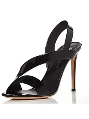 Sandalia GIUSEPPE ZANOTTI para mujer negra básica 105 Stiletto sin cordones 35,5 Foto 1 de 3