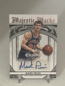 Mark Price Cavaliers AUTO 2014-15 Panini Excalibur Majestic Marks #32 Auto B351 - Picture 1 of 6