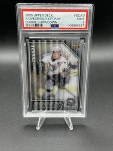 2005-06 Upper Deck - Rookie Showdown Alex Ovechkin, Sidney Crosby #RS-SCAO PSA 9 - Picture 1 of 2