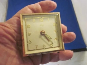 Vintage Travel Alarm Clock CIA FOR PARTS OR REPAIR - Picture 1 of 7