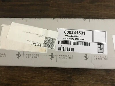 Luz de freno de tercera parada genuina Ferrari OEM 360 430 550 575 599 241531 Maserati Foto 1 de 4