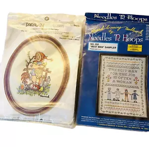 Handarbeitssets NEU Paragon und Nadeln und Reifen Menge 2 Sampler und Hummel - Bild 1 von 6