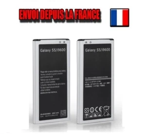 Batterie pour Samsung Galaxy S5 EB-BG900BBC/BBE/BBU SM-G900F et GT-i9600 2800mAh - Imagen 1 de 1