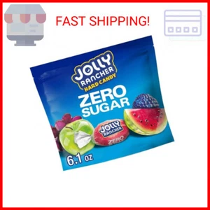 JOLLY RANCHER Zero Sugar Assorted Fruit Flavored Hard Candy Bag, 6.1 oz - Picture 1 of 2