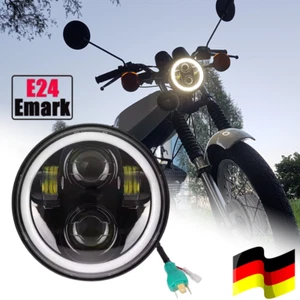 Faro LED de 5,75" luz de posición para Simson Schwalbe KR51, S51 S50 STAR, Habicht - Imagen 1 de 16