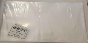 500x ULINE 6" x 12" 3 Mil Industrial Poly Bags S-3648 Food Contact - Picture 1 of 1