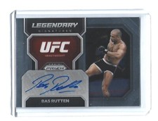 BAS RUTTEN  2023 Panini Prizm UFC  #LS-BRT   LEGENDARY AUTOGRAPH