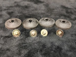 Sony PS-LX285 Turntable Feet Set Rubber Isolation Pads With Screws Vintage - Picture 1 of 3