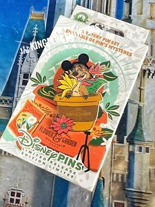 2024 Disney Parks Epcot Flower & Garden Pot Plant Mystery Box Pin Timon