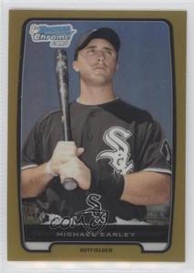 2012 Bowman Chrome Prospects Gold Refractor /50 Michael Earley #BCP127