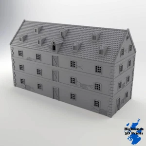 Aspern Assling Granery 20 mm 1:72 construcción napoleónica mesa juegos impresión 3D - Imagen 1 de 4