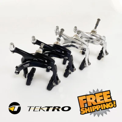 Tektro R369 Long Reach 53-73mm Front / Rear or Pair-RECESSED Nut Bike Barke - Image 1 of 4