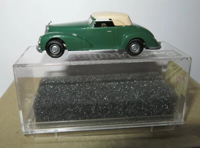 B Praline Ho 1/87 Mercedes DB 300 S Cabrio Fattoria Verde Scuro #84201 IN Box - Immagine 1 di 4