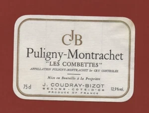 Etichetta Di Vino - MULIGNY MONTRACHET "Le Combettes" - Coudray-Bizot - Imagen 1 de 1