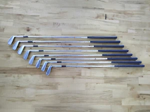 Vintage Spalding Robert T Jones Jr Kro Flite Iron Set 2-9 / Original Steel&Grips - Picture 1 of 16